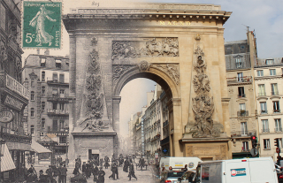 Illustration for article titled These Time-Warp Photos Show Six Cities In the Past and Present